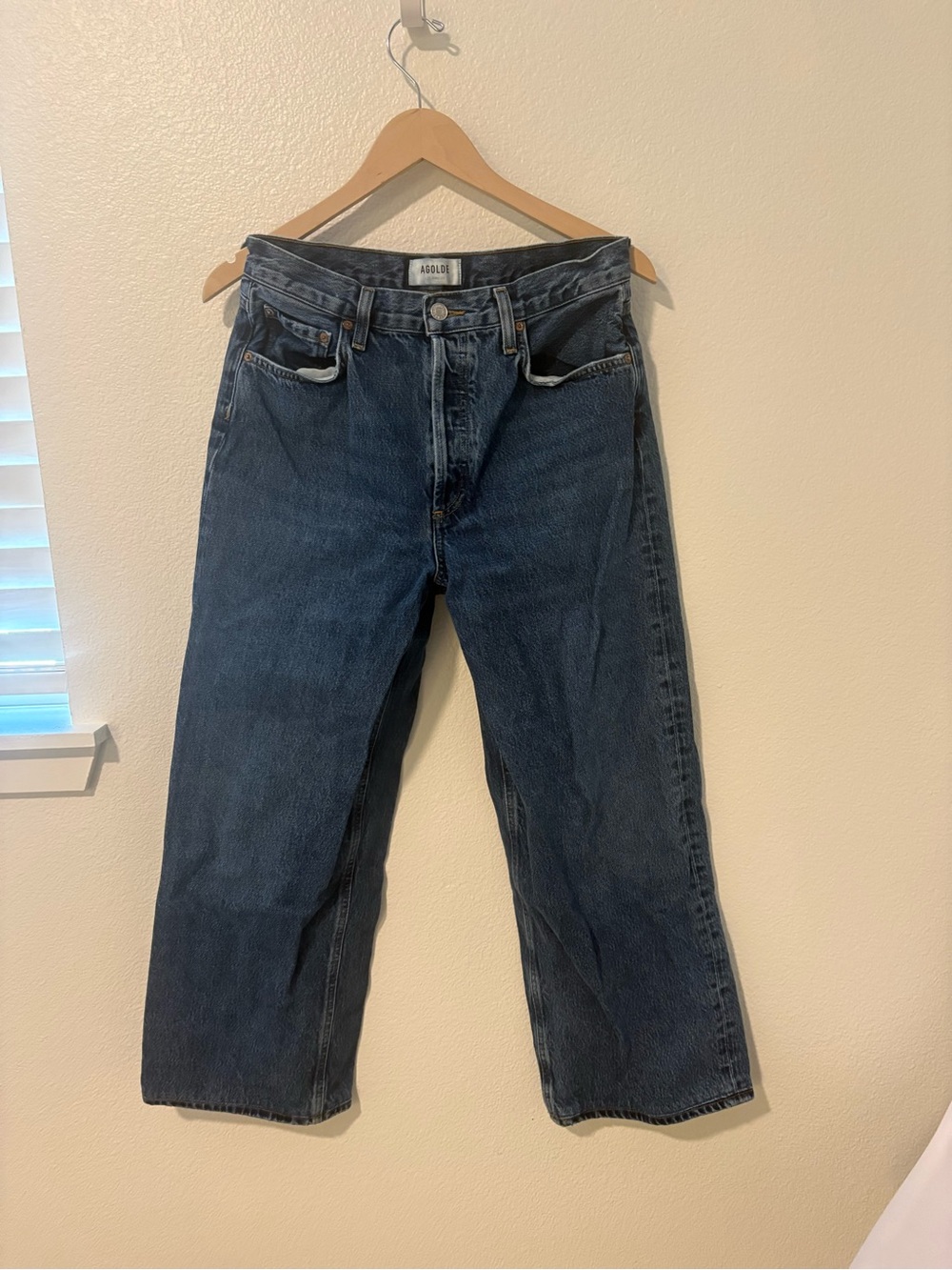 Petite AGOLDE low slung baggy- 26